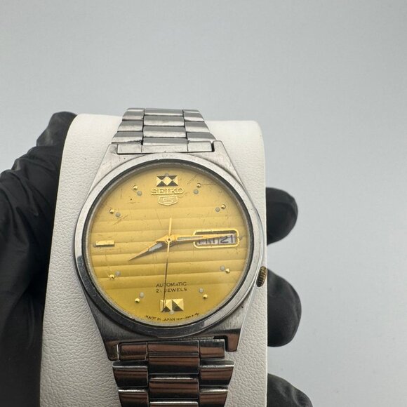 Seiko 5 Automatic 21 Jewels - Vintage Wrist Watch - Made in Japan - Picture 3 of 9